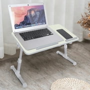 Sayhi Portable Laptop Table Stand Adjustable Bed Tray Book Stand Reading Holder