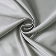 Yidarton Satin Pillowcase for Skin and Hair, Soft Next to Skin, Silk Satin Pillowcase 2 Pack, Standard Size, Queen Size, King Size, Light gray