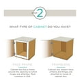 thumbnail image 4 of Liberty Hardware, Bottom Mount Drawer Slide with Hinge Included, 15.7 Inches, 4 of 7