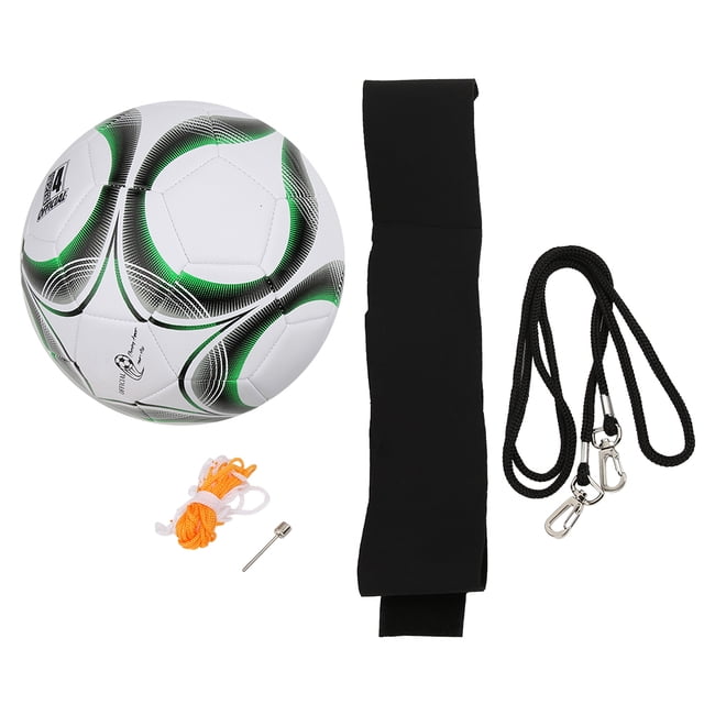 Regail PU Práctico Kit de Entrenador de Fútbol Ayuda de Malabarismo Estudiantes de Primaria Secundaria Equipo de Entrenamiento de Balón de Fútbol para NiñosVerde YUNYI BRAND Deportes