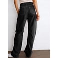 thumbnail image 2 of HOTAPEI Baggy Cargo Pants for Women Casual High Waisted Jeans Wide Leg Jeans With 6 Pockets US 4-18, 2 of 6