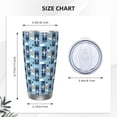 thumbnail image 4 of Fotbe Airplanes and Aviation Signs Pattern 20 oz Tumbler Stainless Steel Vacuum Insulated Coffee Ice Cup Double Wall Travel Flask Leak-proof Coffee Cup-Without Straw, 4 of 8