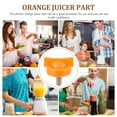 thumbnail image 3 of OULII Plastic Manual Juicer Round Attachment Plunger Juicer 1Pack, 3 of 8