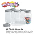 thumbnail image 3 of Colorations All-Plastic Mason Jar - Set of 6, 3 of 3
