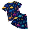 thumbnail image 6 of Toddler Boys Girls Clothes Set Sleeveless T-shirt Tank Top Elastic Waist Pocket Elastic Shorts Solid 2Pcs Outfits Cartoon Print 2PCS Set Gift Dailywear Set (7-8 Years,Yellow) Boys Summer Set, 6 of 6