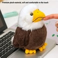 thumbnail image 4 of Animal De Peluche De águila, Peluche Suave De águila Calva Realista Multiusos Para El Hogar, 4 of 7