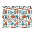 thumbnail image 4 of KLL Cute Tableware Print Fleece Throw Blanket, Horizontal Fleece Bedding Cute Soft Blankets Comfy Fleece Flannel Plush Home Decor for Couch & Bed -50"x40", 4 of 9
