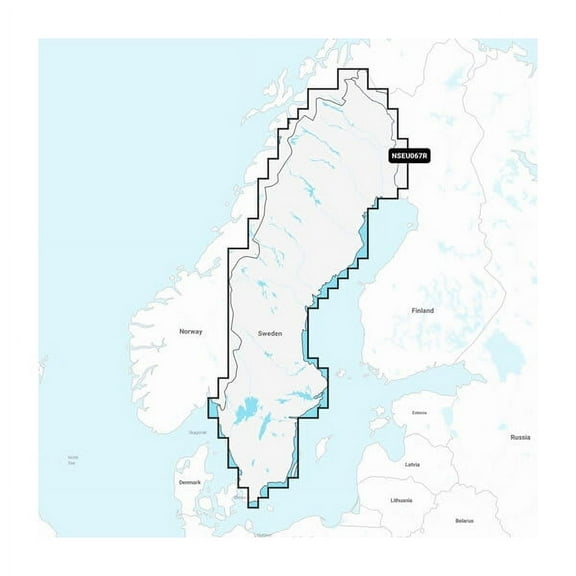 Garmin 010C126220 Sweden Lakes & Rivers Garmin Navio