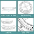 thumbnail image 6 of Sorbus Clear 9 Inch Lazy Susan Turntable for Kitchen & Bathroom, 6 of 7
