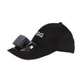 thumbnail image 3 of Sombrero con visera perfecl con ventilador eléctrico ajustable Negro, 3 of 8