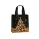 thumbnail image 2 of Bolsa navideña dorada y negra, bolsas de regalo sorpresa, bolsa de compras con forma de bola de árbol de Navidad de 23 cm, bolso de mano no tejido, bolsas de regalo doradas, bolsas de regalo de Navida, 2 of 6
