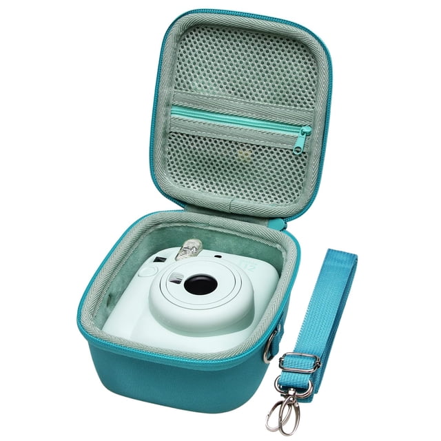 Funda LTGEM compatible con la cámara Fujifilm Instax Mini, color verde