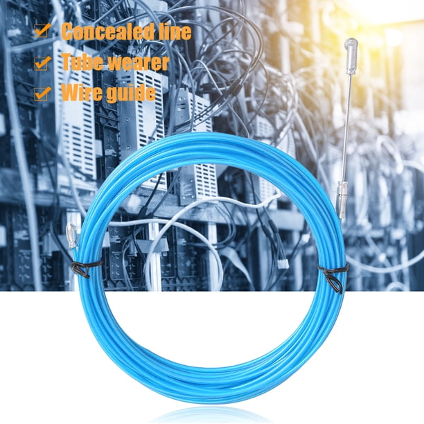 Conducto de electricista Rueda extractora de cables Cable de empuje Clip de línea (10 m) Ndcxsfigh Nuevos Originales