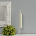 thumbnail image 2 of Root Unscented Grecian Collenettes Dinner Candles, 9-Inch Tall, Box of 4, Ivory, 2 of 4