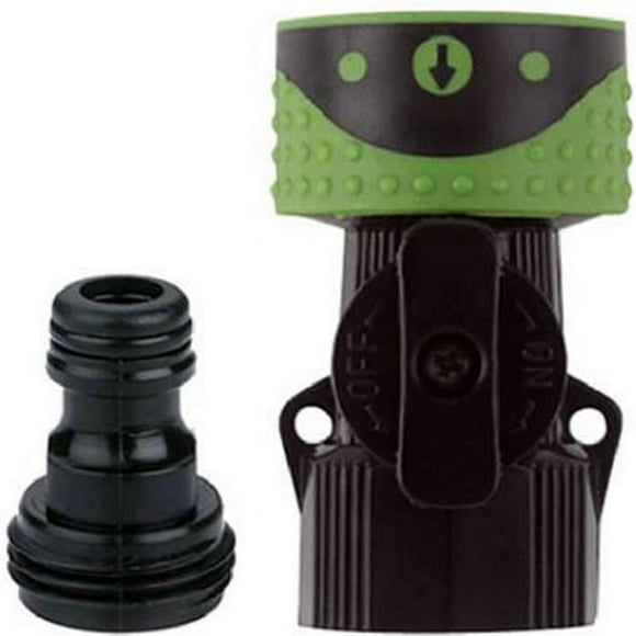 Fiskars 581324 Connecteur Rapide Vert pour Tuyau
