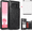 Black, variant on Asuwish Compatible with Samsung Galaxy Note 8 Wallet Phone Case Tempered Glass Screen Protector and Flower PU Leather Credit Card Holder Stand Rugged Cell Cover for Note8 Not S8 Gaxaly Women Men Pink