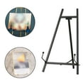 thumbnail image 1 of Caballete para letrero de boda, soporte para fotos, creativo, práctico y moderno, adorno para decoración del hogar, trípode de metal, caballete para Negro, 1 of 8