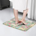 thumbnail image 4 of Labrador Dog and Flower Floral Flannel Non Slip Door Rugs,Washable Door Mats Indoor,Decorative Door Mats,Dirt-Resistant and Absorbent Doormat for Entrance,Bedroom,Kitchen,Bathroom,23.5x16in(60x40cm), 4 of 5