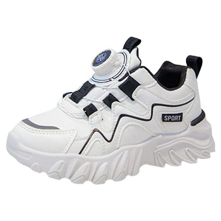 

NIEWTR Kids Sports Running Walking Shoes Girls Sports Shoes Fashionable New Pattern Color Matching Four Season Elastic Band (Black 36)