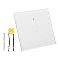 thumbnail image 2 of Interruptor De Luz WiFi RF, Panel De Interruptor De Luz WiFi AC80-260V Compatible Con Control De Voz Indicador LED Para Dormitorio, 2 of 8