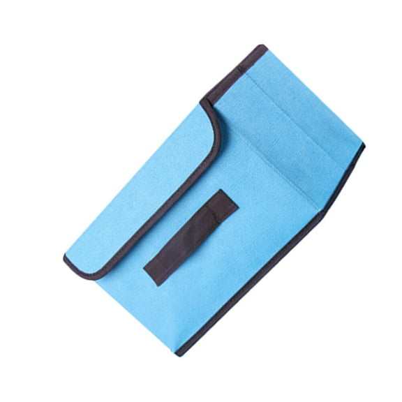 LOLIPPYY Blue Clothes Storage Bin Non-Woven Fabric with Sturdy Lid