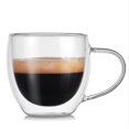 thumbnail image 4 of Double Layer Cup Glass Mugs Double-Layer 250ML Milk Juice Borosilicate Transparent Cups, 4 of 4