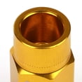 thumbnail image 4 of J2 Engineering LN-T7-008-15-GD J2 Engineering 7075 -T6 Forged Aluminum M12X1.5 20Pcs 44mm Height Open -End Lug Nut Set w / Socket Adapter (Gold), 4 of 6