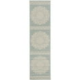 thumbnail image 5 of SAFAVIEH Beach House Lynette Medallion Indoor/Outdoor Area Rug, Cream/Aqua, 5'3" x 7'6", 5 of 10