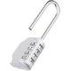 thumbnail image 1 of Combination Padlock, 2.2 Inch Long Shackle Lock, 4 Digit Re-settable Combination Lock for School, Gym, Outdoor Shed Locker, Hasp Cabinet, Gate(Sliver), 1 of 4