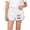 White, variant on Iyufng Summer Children Shorts Bow and Cherry Print Shorts with Elastic Waistband Summer Casual Shorts