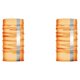 thumbnail image 2 of Eigraketly Polaina de cuello reflectante, portátil, reutilizable, lavable, Color sólido, protección facial, motociclismo, viaje, bufanda de Naranja 2Conjunto, 2 of 6