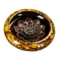 thumbnail image 2 of Porta incienso para varillas Porta incienso de loto Quemador de incienso elegante y práctico Amarillo, 2 of 9