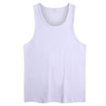 thumbnail image 3 of Camiseta sin Mangas para Niño Grande - Camisetas sin Mangas para Niños para Entrenamiento Casual de Verano, Correr, Cuello Redondo, Camisetas Interiores de Verano, Blanco, 3 Años, 3 of 8