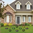 thumbnail image 2 of Big Dot of Happiness Colorful Mardi Gras Mask - Lawn Decorations - Outdoor Masquerade Party Yard Decorations - 10 Piece, 2 of 8
