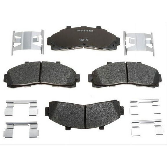 Front Brake Pad Set - Compatible with 1995 - 2002 Ford Ranger 1996 1997 1998 1999 2000 2001
