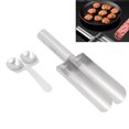 thumbnail image 4 of Meatball Maker with Cutting Spoon Stainless Steel Meat Baller Spoon Suitable for Kitchen Bar Restaurant, 4 of 7