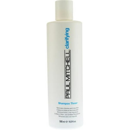 Paul Mitchell 4513699 By Paul Mitchell Shampoo Three Removes Chlorine And Impurities 16.9