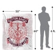 thumbnail image 5 of Yellowstone Blanket, 50"x60" Yellowstone Protect The Land Wolf Silky Touch Sherpa Back Super Soft Throw Blanket, 5 of 5