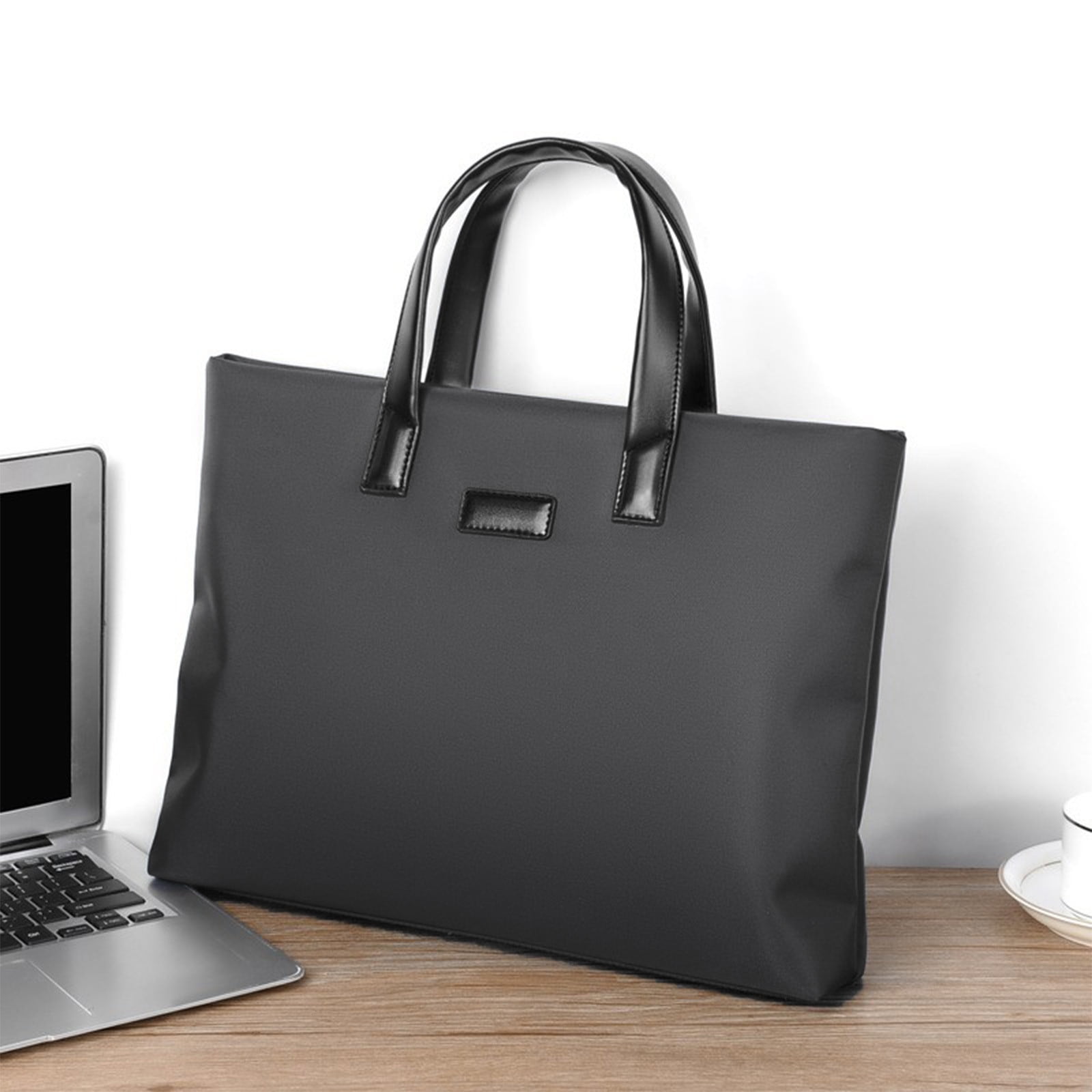 Father's Day Bag Portable Large-Capacity Cloth Briefcase for Documents Business Meeting and Training 14.57 x 11.02 x 2.36 in