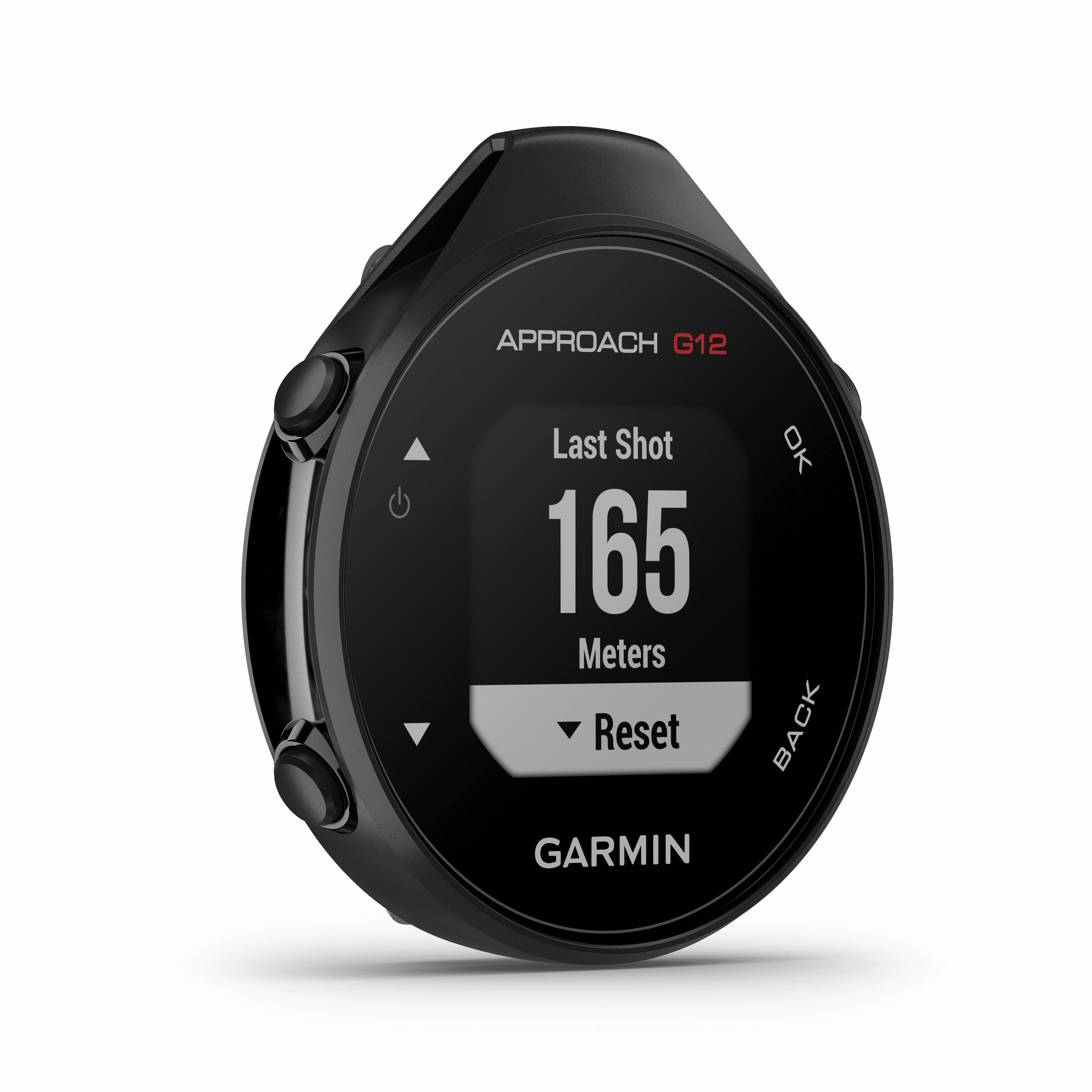 Garmin Approach G12, Clip-on Golf GPS Rangefinder, 42k+ Preloaded Courses