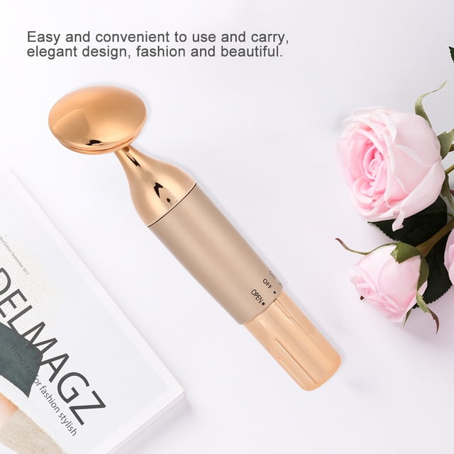 Dispositivo de masaje facial Fugacal ultrasónico color Oro