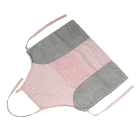 

Hand-Wiping Apron Household Fabric Apron with Pocket Hand-Wiping Cooking Apron for Kitchen