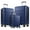 Blue, variant on LIFERECORD Carry-On Luggage, 24 inch Hard Shell Rolling Suitcase for Travel Expandable Lightweight with Spinner Wheels TSA Lock