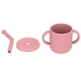 thumbnail image 1 of Mini taza de silicona, taza de silicona para niños pequeños con taza para sorber para bebés Taza de silicona para niños pequeños Artesanía excepcional, 1 of 5