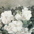 thumbnail image 3 of Beautiful Spring Beauty White Floral Wall Art – Brush Texture Print in Antique Gold Frame – Elegant Flower Art, 16x20, 3 of 8