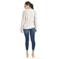 thumbnail image 3 of Blazer de lino a rayas Roman Fashion /Juvenil, 20275 (Beige, rayas) beige CH, 3 of 6