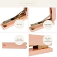 thumbnail image 4 of Pink Stapler | Cute Stylish Desk Stapler with Smooth Metal Mechanism | Aesthetic Office Stapler for Home School Work | Chic Pink Office Supplies | Manual Staplers for Desk, 4 of 4