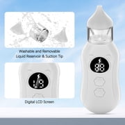 Rechargeable Baby Nose Suction Device, Electric Nasal Aspirator with 9 Suction Modes and 2 Silicone Tips, Gentle Yet Powerful Snot Booger Mucus Remover for Newborn, Infant & Toddler, Safe & Ea