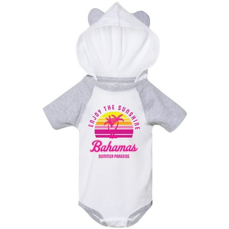 

Inktastic Enjoy The Sunshine Bahamas Summer Paradise Gift Baby Boy or Baby Girl Bodysuit