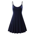 thumbnail image 2 of Vestido de verano Sunnimix sin mangas con tiras ajustables Floral Navy L, 2 of 8